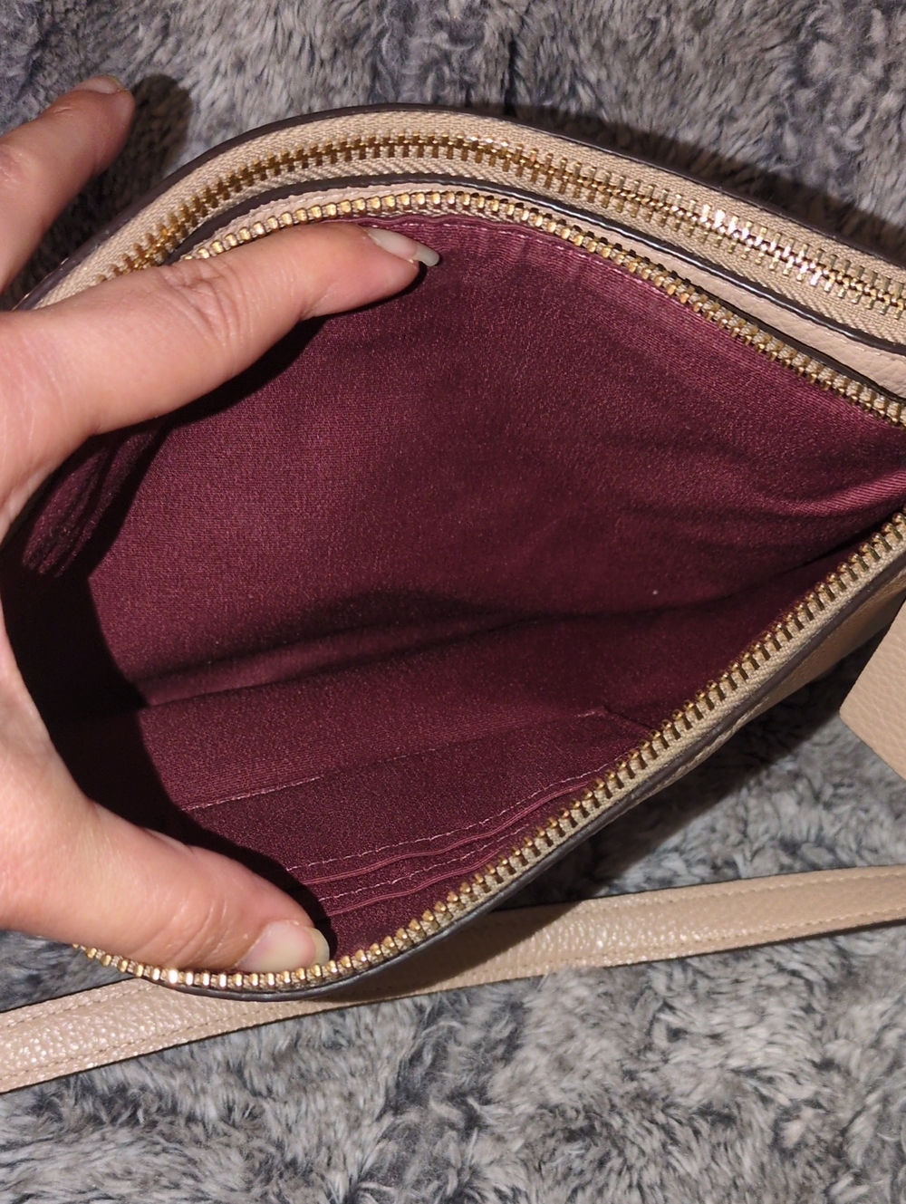 Coach Mia Pebbled Leather Crossbody Bag - Picture 4 of 6